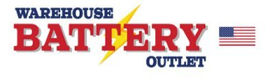 Warehouse Battery Outlet Logo